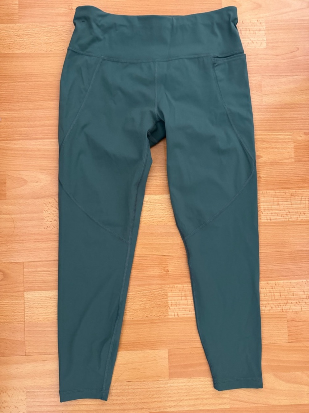 Sweaty Betty Size 8 High-Waist Teal Green Leggings